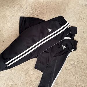 Adidas Kids Black Track Suit